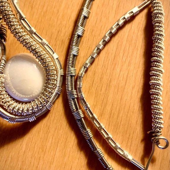 Custom order wire wrap designs necklaces, ankle leg wraps, upper/lower arm - Picture 7 of 16